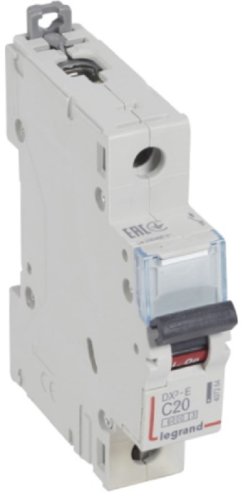 Выключатель автоматический Legrand DX3-E 6000 1п 20А C 6кА картинка